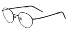 Sama® 1701 SAM 1701 opt Antique Black 49 - Antique Black Eyeglasses