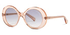 Oliver Goldsmith® & Ted Baker® 1960'S OG 1960'S Pink Champagne 52 - Pink Champagne Sunglasses