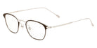 Sama® 1990 SAM 1990 opt Brown Brushed Silver 48 - Brown Brushed Silver Eyeglasses