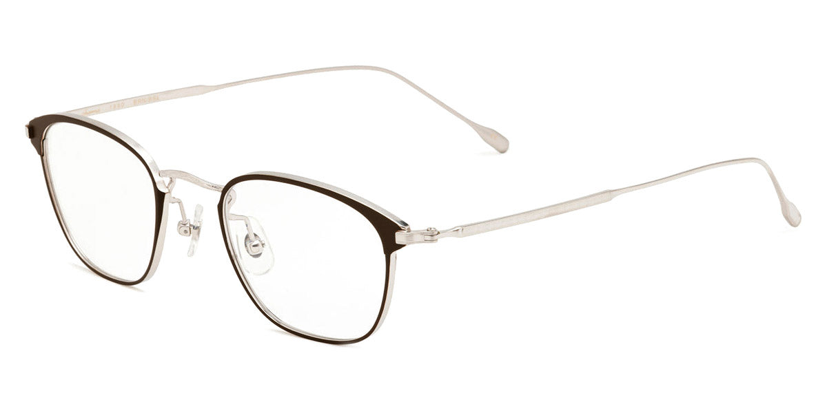Sama® 1990 SAM 1990 opt Brown Brushed Silver 48 - Brown Brushed Silver Eyeglasses