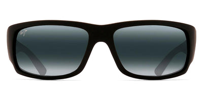 Maui Jim® World Cup 266-02MR - Matte Black Rubber / Neutral Grey Sunglasses
