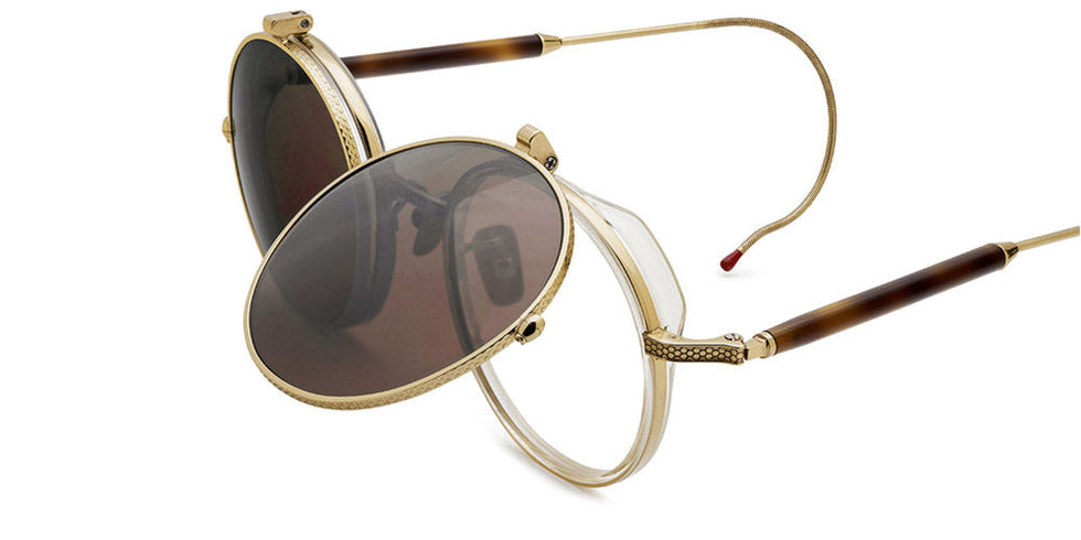 Etnia Barcelona® BALLARD SUN 3 BALLAR 47S CLGD - CLGD White/Gold Sunglasses