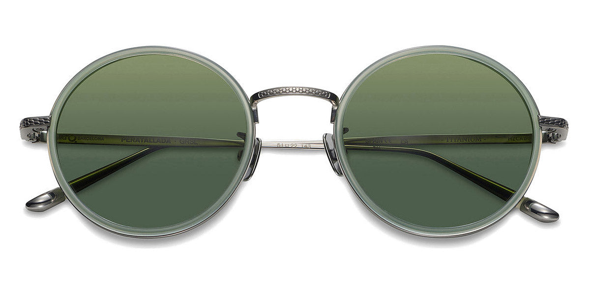 Etnia Barcelona® PERATALLADA 3 PERATA 51S GRSL - GRSL Green/Silver Sunglasses