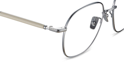 Etnia Barcelona® SANT SEBASTIA 3 SANTSE 55O WHSL - WHSL White/Silver Eyeglasses