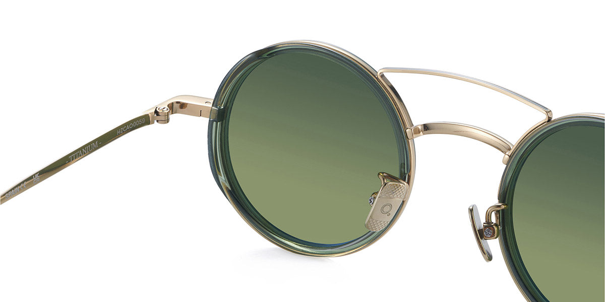 Etnia Barcelona® TORRENT 3 TORREN 44S GRGD - GRGD Green/Gold Sunglasses