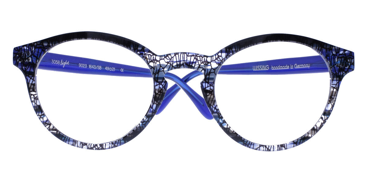 Wissing® 3058 L WIS 3058 L 9020 1656/3372 49 - Eyeglasses