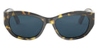 Dior® 30MONTAIGNE B5U - 20B0 Shiny Havana with Blue Sunglasses