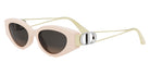 Dior® 30MONTAIGNE B6I CD 30MONTAIGNE B6I 43F0 51 - 43F0 Shiny Rose / Brown Sunglasses