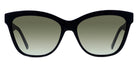 Dior® 30MONTAIGNEMINI BI CD 30MONTAIGNEMINI BI 10A1 56 - 10A1 Shiny Black / Smoke Sunglasses