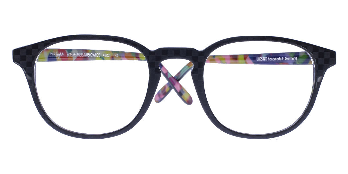 Wissing® 3142 L WIS 3142 L 9013 1639RE15/MU3099VRE15 48 - Eyeglasses