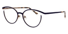 ProDesign Denmark® 3178 PDD 3178 9031 50 - Blue Dark Matt Eyeglasses