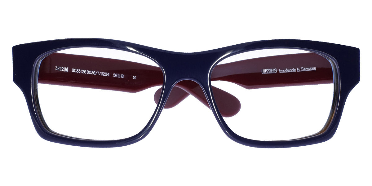 Wissing® 3222 M WIS 3222 M 9033 126 9036/7/3294 56 - Eyeglasses
