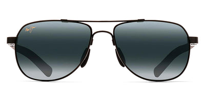 Maui Jim® Guardrails 327-02 - Gloss Black / Neutral Grey Sunglasses