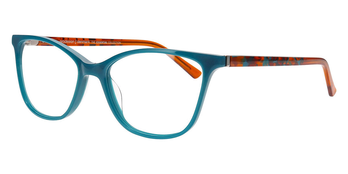 ProDesign Denmark® 3656 PDD 3656 8532 53 - Turquoise Dark Shiny Eyeglasses