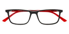 ProDesign Denmark® 3658 PDD 3658 6032 54 - Black Dark Shiny Eyeglasses