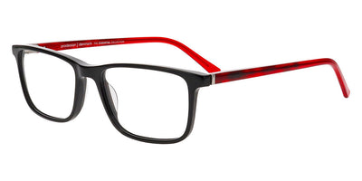 ProDesign Denmark® 3658 PDD 3658 6032 54 - Black Dark Shiny Eyeglasses