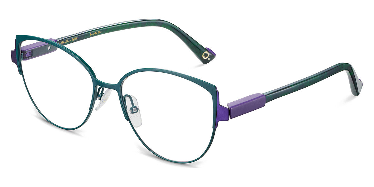 Etnia Barcelona® AMALIA 4 AMALIA 54O GRPU - GRPU Green/Purple Eyeglasses