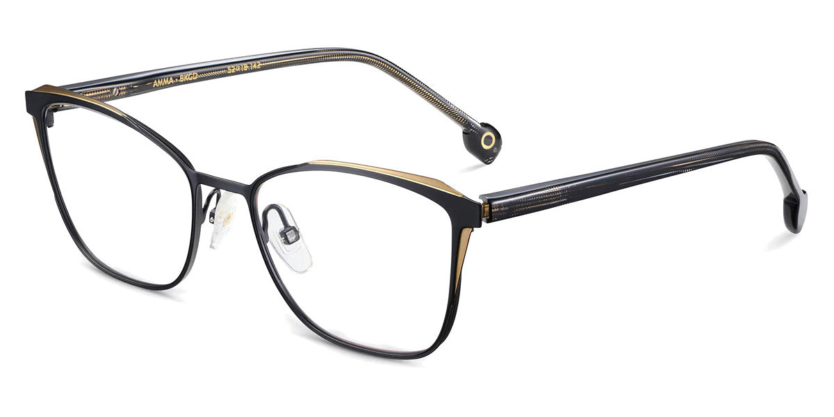 Etnia Barcelona® AMMA 4 AMMA 52O BKGD - BKGD Black/Gold Eyeglasses