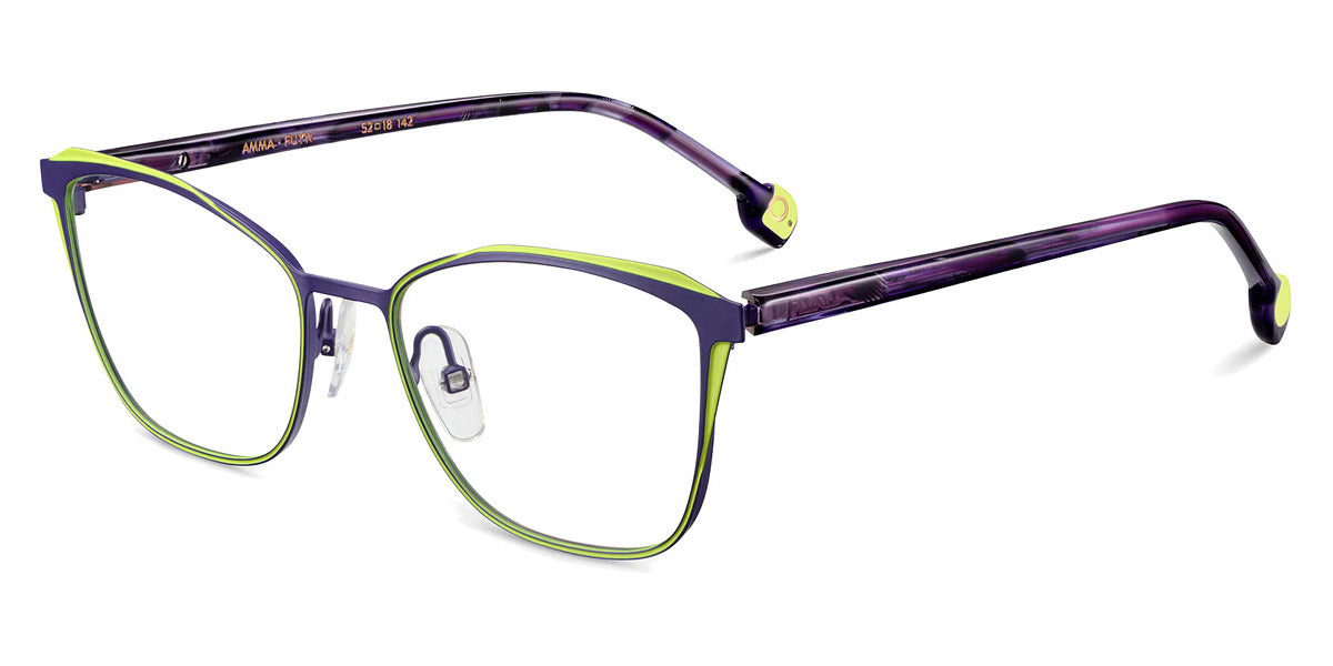 Etnia Barcelona® AMMA 4 AMMA 52O PUYW - PUYW Purple/Yellow Eyeglasses