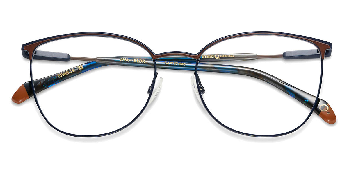 Etnia Barcelona® AYA 4 AYA 54O BLBR - BLBR Blue/Brown Eyeglasses
