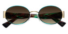 Etnia Barcelona® BRENDA 4 BRENDA 53S GRGD - GRGD Green/Gold Sunglasses