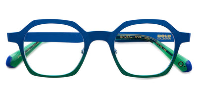 Etnia Barcelona® BRUTAL NO.24 4 BRUT24 47O GRBL - GRBL Green/Blue Eyeglasses