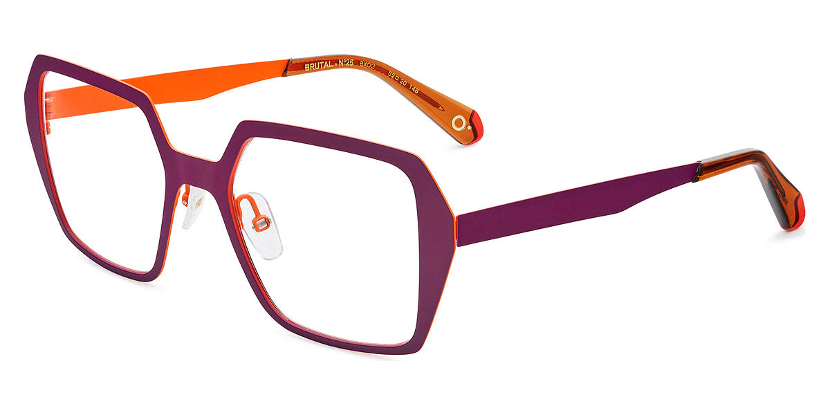 Etnia Barcelona® BRUTAL NO.25 4 BRUT25 52O BXOG - BXOG Red/Orange Eyeglasses