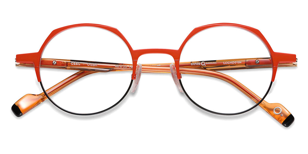 Etnia Barcelona® CESC 4 CESC 48O OGBK - OGBK Orange/Black Eyeglasses