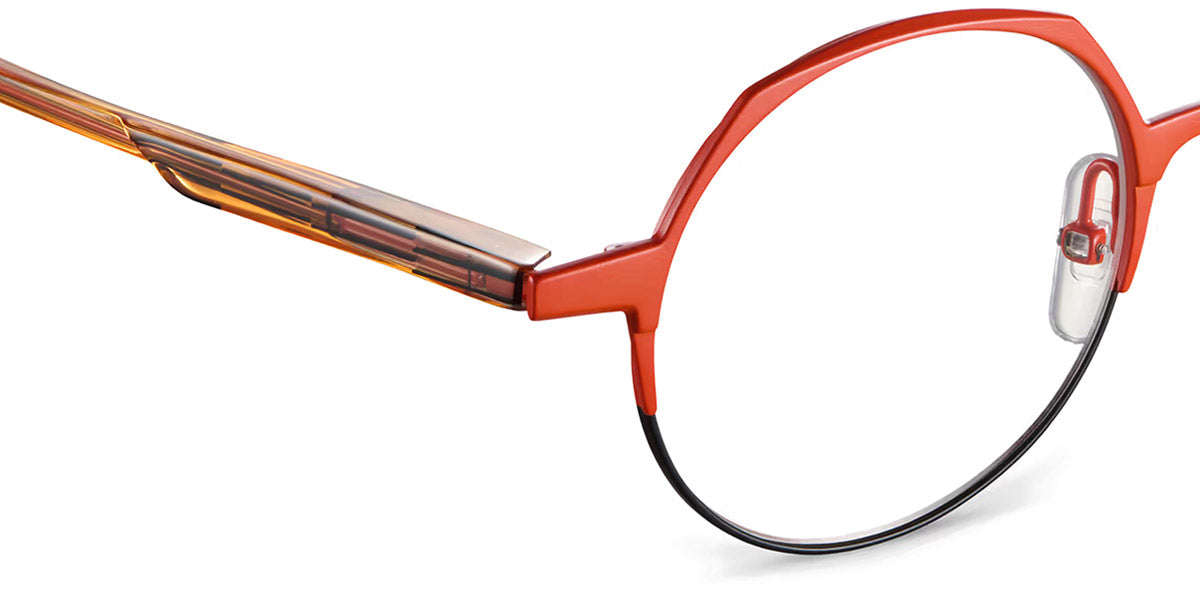 Etnia Barcelona® CESC 4 CESC 48O OGBK - OGBK Orange/Black Eyeglasses
