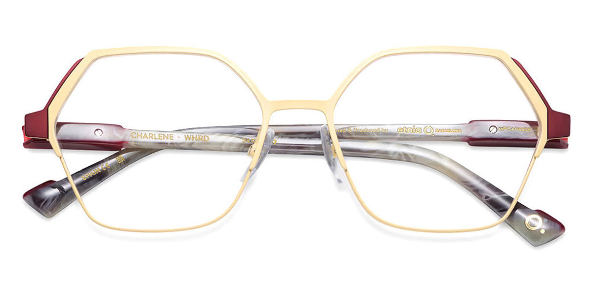 Etnia Barcelona® CHARLENE 4 CHARLE 54O WHRD - WHRD White/Red Eyeglasses