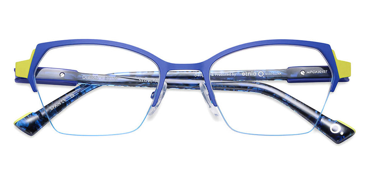 Etnia Barcelona® DIANA 4 DIANA 52O BLYW - BLYW Blue/Yellow Eyeglasses