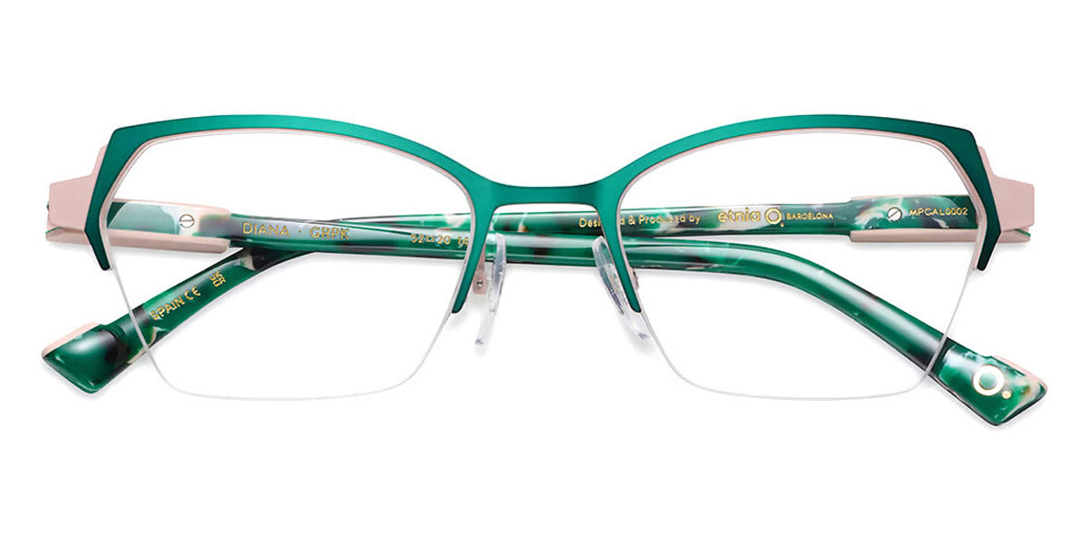 Etnia Barcelona® DIANA 4 DIANA 52O GRPK - GRPK Green/Pink Eyeglasses