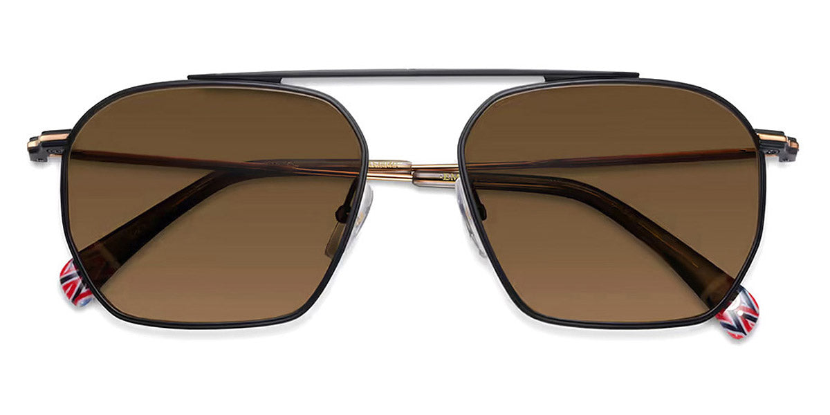 Etnia Barcelona® EMPURIES SUN 4 EMPURI 55S BKBZ - BKBZ Black/Bronze Sunglasses