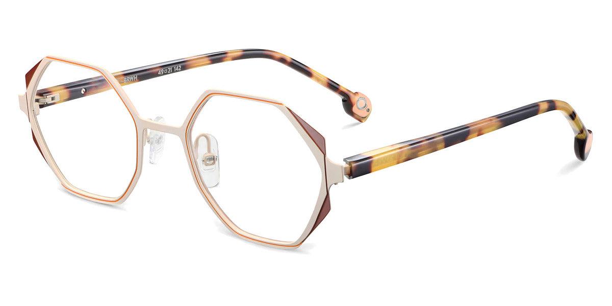 Etnia Barcelona® EVE 4 EVE 49O BRWH - BRWH Brown/White Eyeglasses