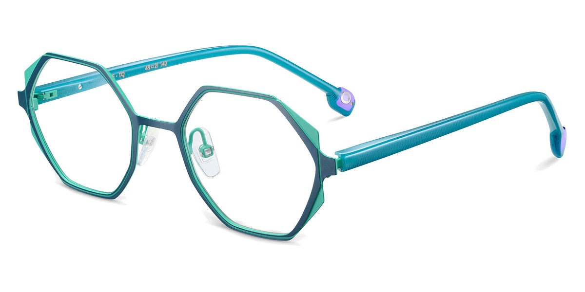 Etnia Barcelona® EVE 4 EVE 49O TQ - TQ Blue/Turquoise Eyeglasses