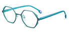 Etnia Barcelona® EVE 4 EVE 49O TQ - TQ Blue/Turquoise Eyeglasses