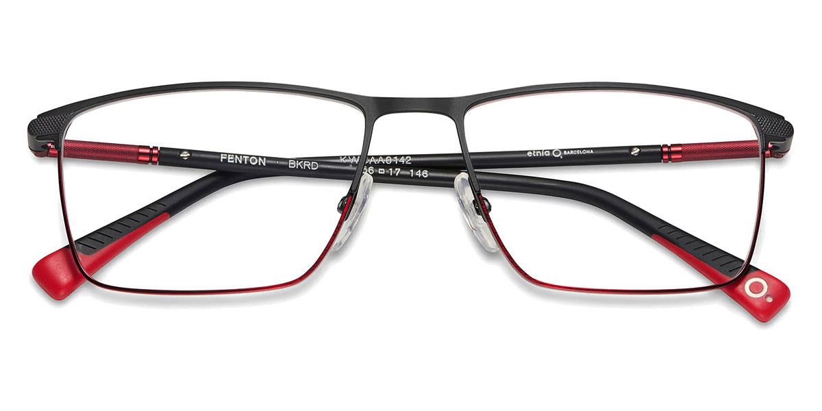 Etnia Barcelona® FENTON 4 FENTON 62O BKRD - BKRD Black/Red Eyeglasses