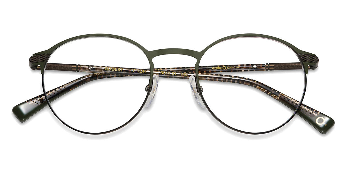 Etnia Barcelona® GODLEY 4 GODLEY 50O GRBR - GRBR Green/Brown Eyeglasses