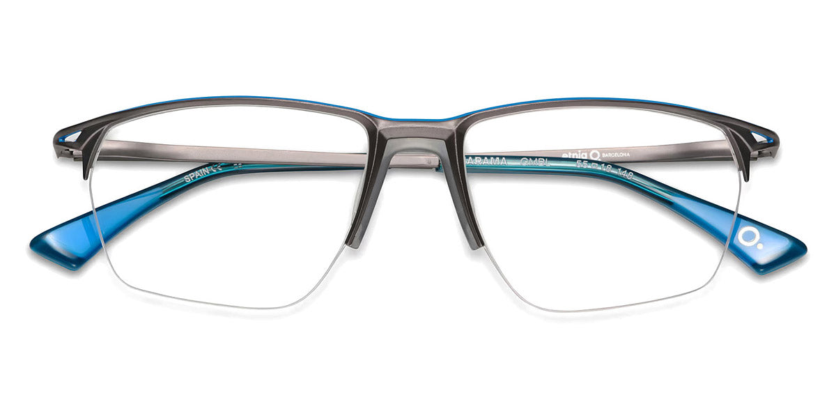 Etnia Barcelona® JARAMA 4 JARAMA 55O GMBL - GMBL Gunmetal/Blue Eyeglasses