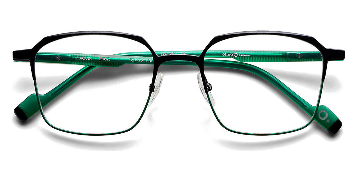 Etnia Barcelona® JOAQUIN 4 JOAQUI 52O BKGR - BKGR Black/Green Eyeglasses