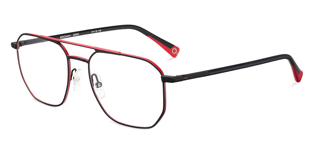 Etnia Barcelona® KINGMAN 4 KINGMA 54O BKRD - BKRD Black/Red Eyeglasses