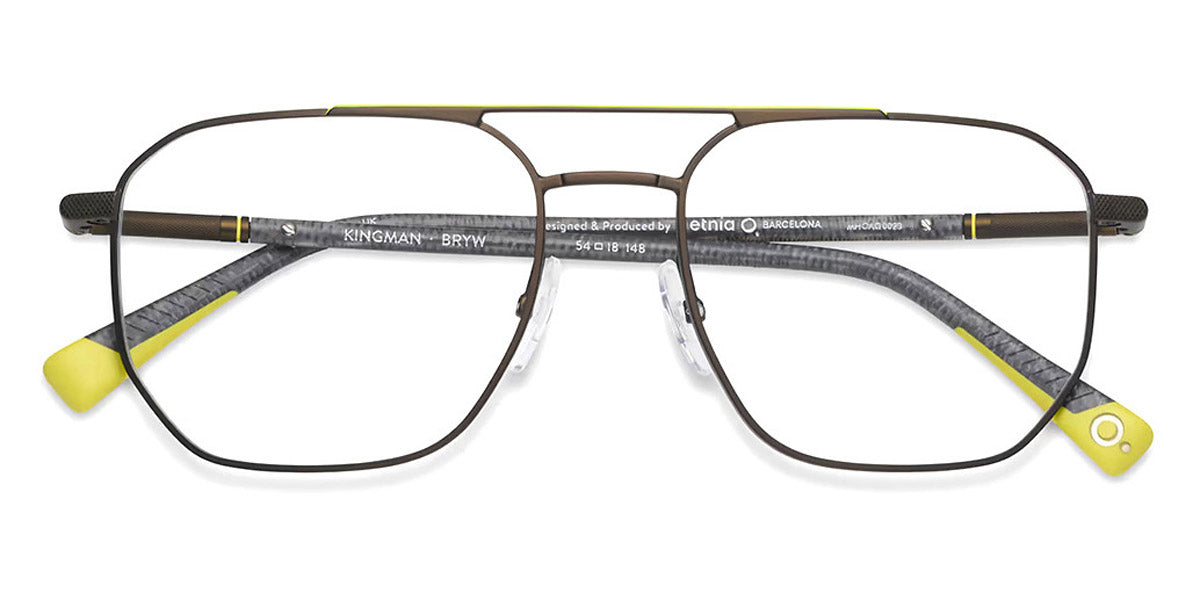 Etnia Barcelona® KINGMAN 4 KINGMA 54O BRYW - BRYW Brown/Yellow Eyeglasses
