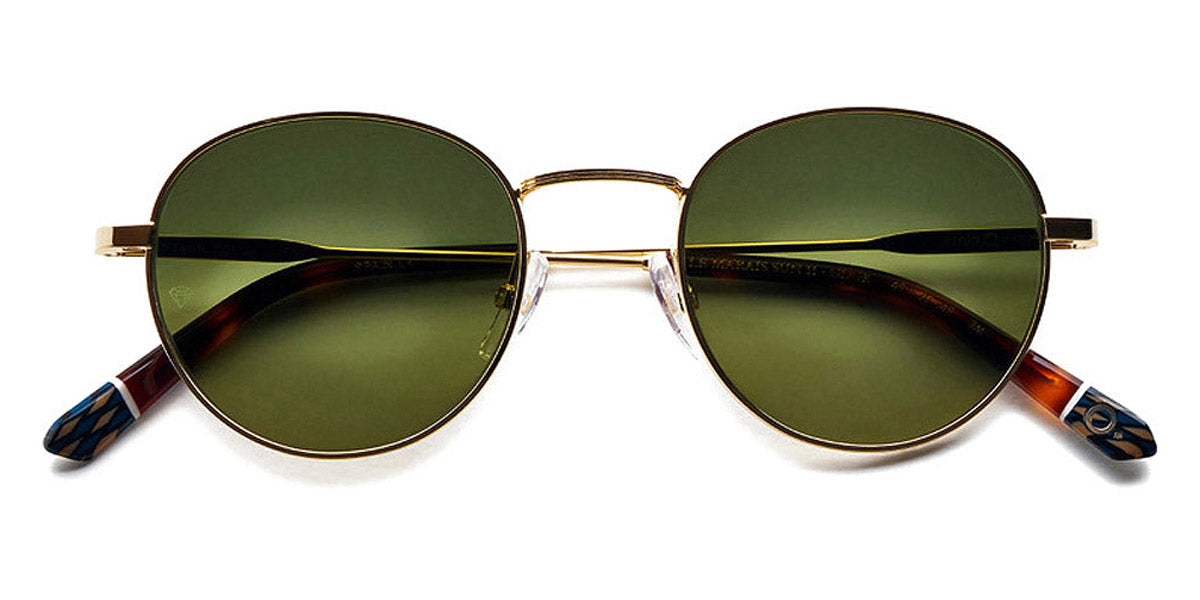 Etnia Barcelona® LE MARAIS II SUN 4 LE MA2 49S GDGR - GDGR Gold/Green Sunglasses