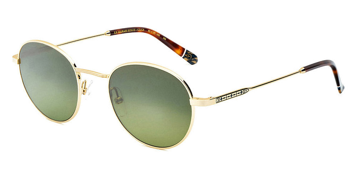 Etnia Barcelona® LE MARAIS II SUN 4 LE MA2 49S GDGR - GDGR Gold/Green Sunglasses