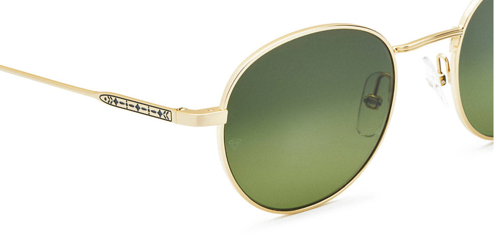 Etnia Barcelona® LE MARAIS II SUN 4 LE MA2 49S GDGR - GDGR Gold/Green Sunglasses