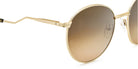 Etnia Barcelona® LOREDANA SUN 4 LOREDA 55S GDWH - GDWH Gold/White Sunglasses