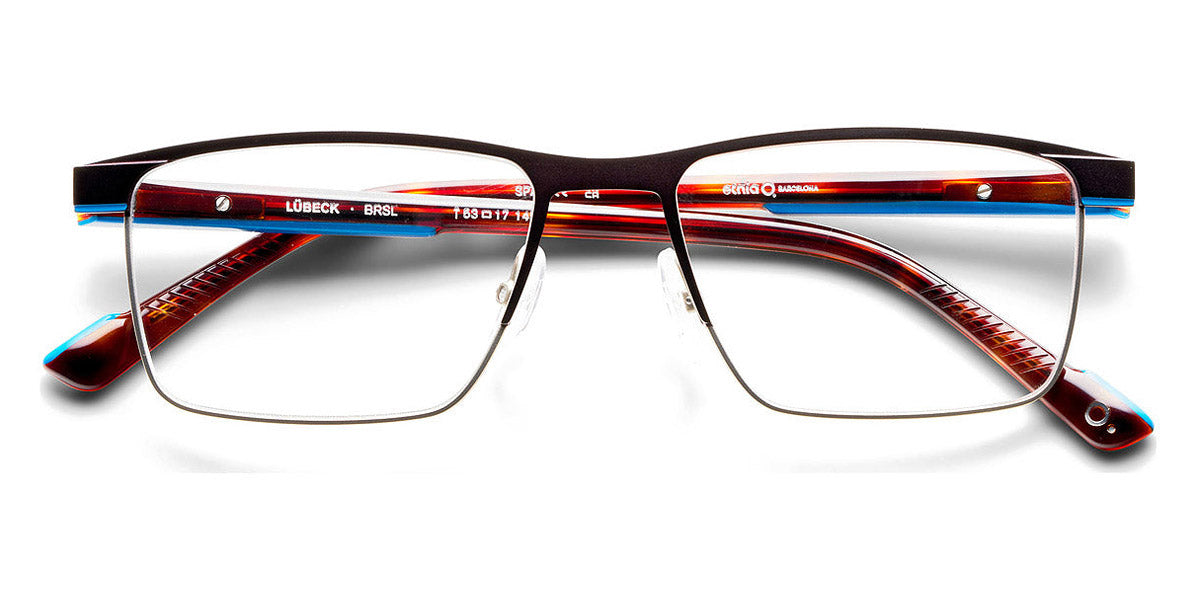 Etnia Barcelona® LUBECK 4 LUBECK 53O BRSL 55 - BRSL Brown/Silver Eyeglasses