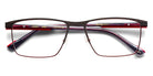 Etnia Barcelona® LUBECK 4 LUBECK 55O BRRD 55 - BRRD Brown/Red Eyeglasses