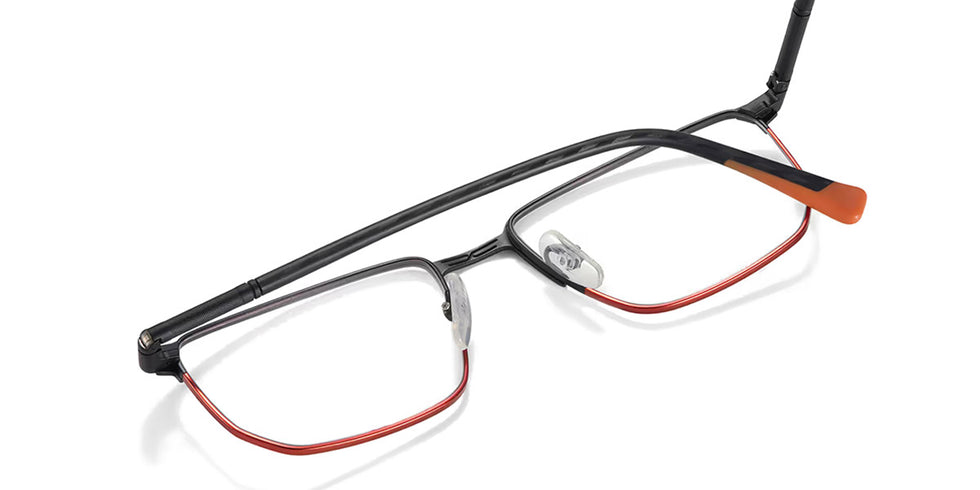 Etnia Barcelona® LUPTON 4 LUPTON 57O BKOG - BKOG Black/Orange Eyeglasses