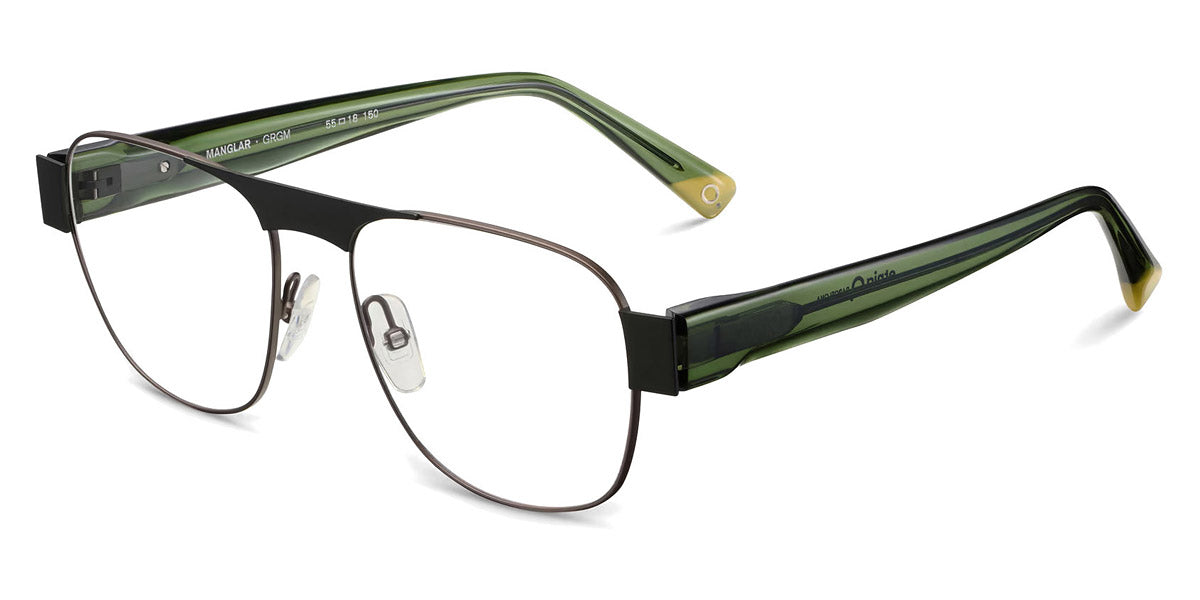 Etnia Barcelona® MANGLAR 4 MANGLA 55O GRGM - GRGM Green/Grey Eyeglasses